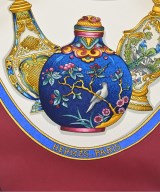 HERMES（エルメス）バンダナ・スカーフ 赤 サイズ:90 レディース/2200724274185