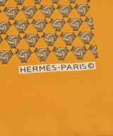 HERMES（エルメス）バンダナ・スカーフ 黄 サイズ:45 レディース/2200724274239