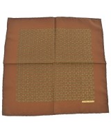 HERMES（エルメス）バンダナ・スカーフ 茶 サイズ:45 レディース/2200724274253