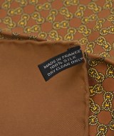 HERMES（エルメス）バンダナ・スカーフ 茶 サイズ:45 レディース/2200724274253
