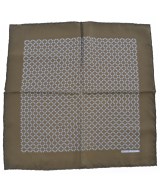 HERMES（エルメス）バンダナ・スカーフ カーキ サイズ:45 レディース/2200724274260