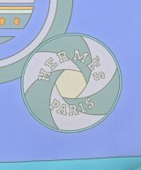 HERMES（エルメス）バンダナ・スカーフ 青 サイズ:90 レディース/2200724274277
