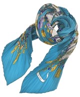 HERMES（エルメス）バンダナ・スカーフ 青 サイズ:- レディース/2200724352241