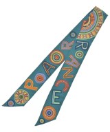 HERMES（エルメス）バンダナ・スカーフ 緑 サイズ:- レディース/2200724358045