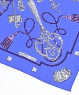 HERMES（エルメス）バンダナ・スカーフ 青 サイズ:90 レディース/2200724764068