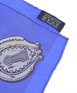 HERMES（エルメス）バンダナ・スカーフ 青 サイズ:90 レディース/2200724764068