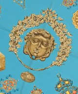 HERMES（エルメス）バンダナ・スカーフ 緑 サイズ:90 レディース/2200722144060