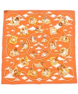 HERMES（エルメス）バンダナ・スカーフ オレンジ サイズ:70 レディース/2200726922022