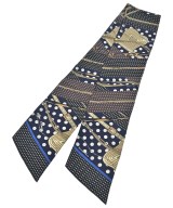 HERMES（エルメス）バンダナ・スカーフ 紺 サイズ:- レディース/2200728516069