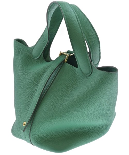 HERMES（エルメス）ハンドバッグ 緑 サイズ:- レディース/2200728742222