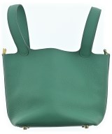 HERMES（エルメス）ハンドバッグ 緑 サイズ:- レディース/2200728742222