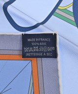 HERMES（エルメス）バンダナ・スカーフ グレー サイズ:90 レディース/2200728846128