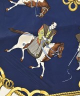 HERMES（エルメス）バンダナ・スカーフ 紺 サイズ:90 レディース/2200728888111