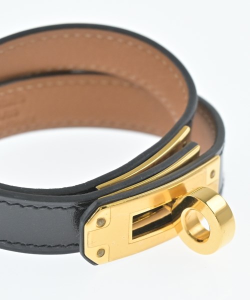 HERMES（エルメス）ブレスレット・バングル 黒 サイズ:- レディース/2200729173018