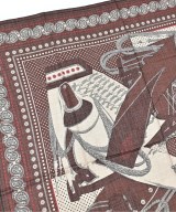 HERMES（エルメス）バンダナ・スカーフ 茶 サイズ:140 レディース/2200682445016