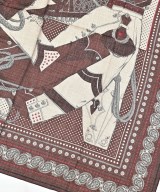 HERMES（エルメス）バンダナ・スカーフ 茶 サイズ:140 レディース/2200682445016