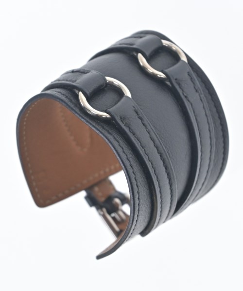 HERMES（エルメス）ブレスレット・バングル 黒 サイズ:- レディース/2200682445061