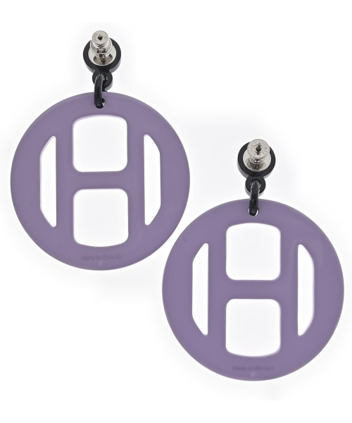 HERMES（エルメス）ピアス 紫 サイズ:- レディース/2200682445078