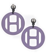 HERMES（エルメス）ピアス 紫 サイズ:- レディース/2200682445078