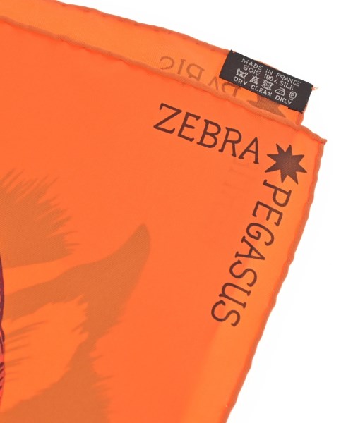 HERMES（エルメス）バンダナ・スカーフ オレンジ サイズ:90 レディース/2200684002019