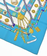 HERMES（エルメス）バンダナ・スカーフ 青 サイズ:90 レディース/2200684282091