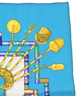 HERMES（エルメス）バンダナ・スカーフ 青 サイズ:90 レディース/2200684282091
