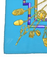 HERMES（エルメス）バンダナ・スカーフ 青 サイズ:90 レディース/2200684282091