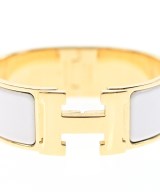 HERMES（エルメス）ブレスレット・バングル 白 サイズ:GM レディース/2200684462387