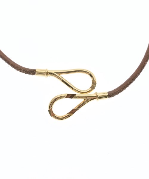 HERMES（エルメス）ネックレス 茶 サイズ:- レディース/2200685032046
