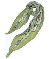 HERMES（エルメス）バンダナ・スカーフ 緑 サイズ:- レディース/2200685665114