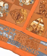 HERMES（エルメス）バンダナ・スカーフ オレンジ サイズ:45 レディース/2200685665145