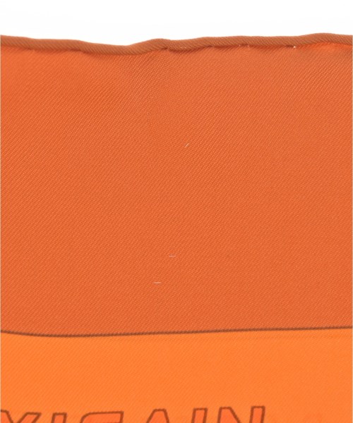 HERMES（エルメス）バンダナ・スカーフ オレンジ サイズ:90 レディース/2200682369251