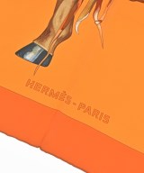 HERMES（エルメス）バンダナ・スカーフ オレンジ サイズ:90 レディース/2200682369251