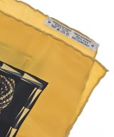 HERMES（エルメス）バンダナ・スカーフ 黄 サイズ:90 レディース/2200682369268