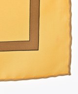 HERMES（エルメス）バンダナ・スカーフ 黄 サイズ:90 レディース/2200682369275