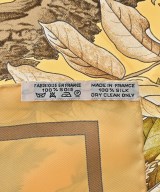 HERMES（エルメス）バンダナ・スカーフ 黄 サイズ:90 レディース/2200682369275