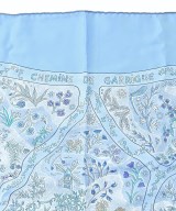 HERMES（エルメス）バンダナ・スカーフ 青 サイズ:90 レディース/2200682369299