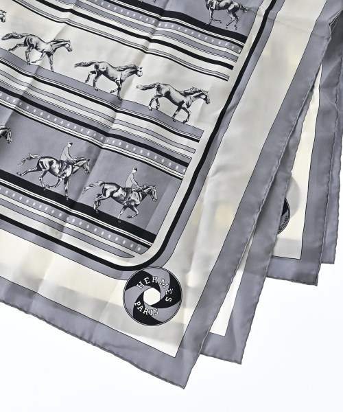 HERMES（エルメス）バンダナ・スカーフ その他（柄物・カラフル） サイズ:90 レディース/2200682369329