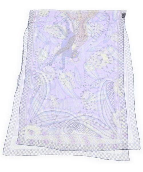 HERMES（エルメス）バンダナ・スカーフ 紫 サイズ:- レディース/2200682369640