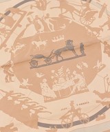 HERMES（エルメス）バンダナ・スカーフ ベージュ サイズ:45 レディース/2200682369671
