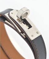 HERMES（エルメス）ブレスレット・バングル 黒 サイズ:- レディース/2200686345091