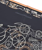 HERMES（エルメス）バンダナ・スカーフ 黒 サイズ:- レディース/2200682558013
