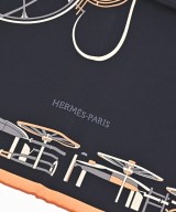 HERMES（エルメス）バンダナ・スカーフ 黒 サイズ:- レディース/2200682558013