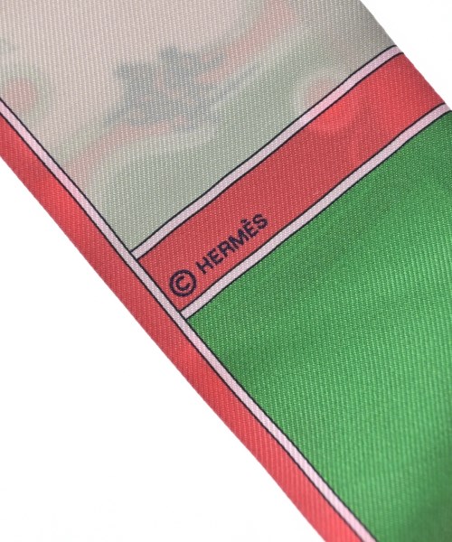 HERMES（エルメス）バンダナ・スカーフ 赤 サイズ:- レディース/2200686263074