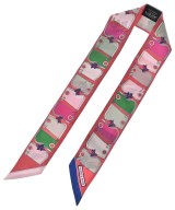 HERMES（エルメス）バンダナ・スカーフ 赤 サイズ:- レディース/2200686263074