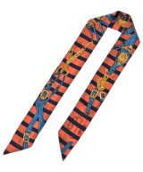 HERMES（エルメス）バンダナ・スカーフ オレンジ サイズ:- レディース/2200686263098