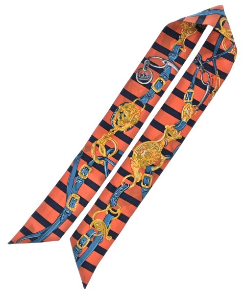 HERMES（エルメス）バンダナ・スカーフ オレンジ サイズ:- レディース/2200686263104