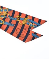 HERMES（エルメス）バンダナ・スカーフ オレンジ サイズ:- レディース/2200686263104