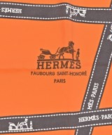 HERMES（エルメス）バンダナ・スカーフ オレンジ サイズ:90 レディース/2200686174219