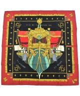 HERMES（エルメス）バンダナ・スカーフ その他（柄物・カラフル） サイズ:90 レディース/2200682248037